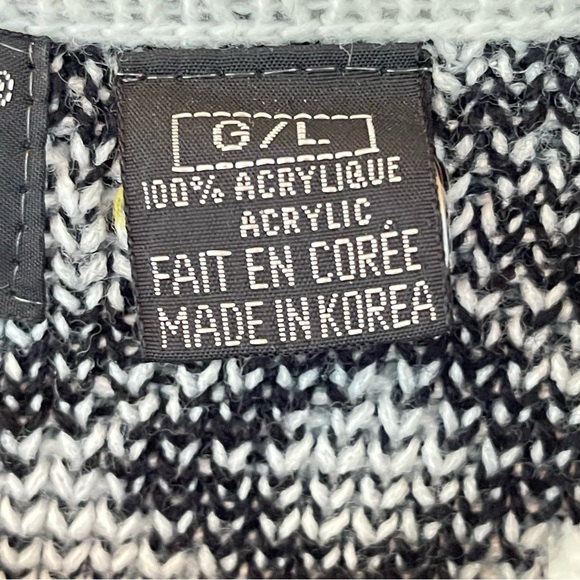 Vintage Oversized Slouchy Knit Crewneck Grandpa Dad Sweater Light Academia - Picture 8 of 8